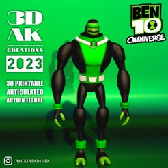 3D file Ben 10 - Bigchill Omniverse Alien Printable 👽・3D printable design  to download・Cults