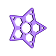 star-5x-M10hex-3r-cut.stl Star (pick-a-weight) Fidget Spinner