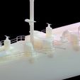 16.jpg Warship Cruiser Aurora 3D print model