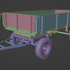6.png 2-PTS-4.5 soviet tractor trailer.