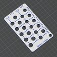 PLAtime_TEST-HOLES-METRIC-10mm-11mm-1-ISO.jpg Test Hole Card - Metric - 10mm, 11mm
