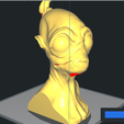 obes.png Abe's Oddysee Bust (Oddworld) 3D Model