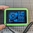 PXL_20230326_103051686-1.jpg STL file Case handheld (round frame) for *WT32-SC01 Plus* by wireless-tag an (ESP32 development board With 3.5 Inch LCD IPS Display Touch Screen)・3D printable model to download