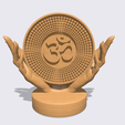 Shapr-Image-2024-02-03-191120.png Mystical goddess hands, OM symbol, Sacred Spirit, Hindu sign, Hinduism symbol, spiritual decor, Yoga