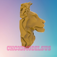 2.png lion head 3D MODEL STL FILE FOR CNC ROUTER LASER & 3D PRINTER