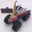 IMAGE_2.jpg MONSTER TRUCK „SCARAB SMASHER” (PRINT-IN-PLACE MOVABLE SUSPENSION, SHELL & WINGS)