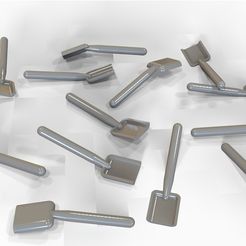 af14c72e423b7f74d298185a38151339_preview_featured.jpg Free STL file Lego "Bunch of Shovels"・3D printing template to download, SE_2018