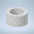 well-colourless-render.png STONE WISHING WELL – MINIATURE FOR FANTASY D&D DUNGEONS AND DRAGONS RPG ROLEPLAYING GAMES. 28mm SCALE