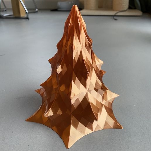 Christmas tree with customizable branches 3D model