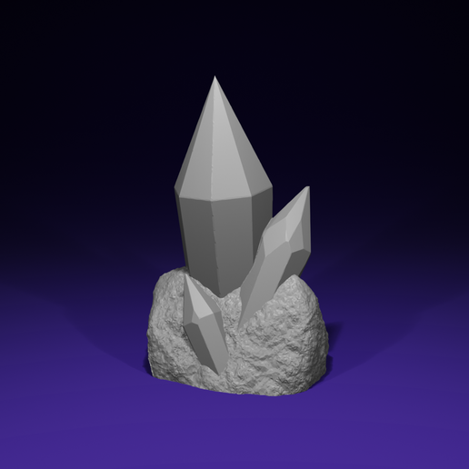 🔮 Crystal Cluster PK – Fantasy RPG Terrain, Magic Crystal Diorama ...