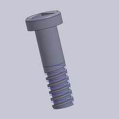 vislongue 4.JPG Free STL file long screw meccano junior・3D printable model to download