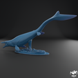 Mosasaurus-wax-6.png Mosasaurus hoffmanni 3D print model