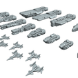 Lambdao-Fleet-2.png Full Thrust Starship Miniatures- Lambdao Fleet