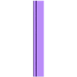 Beam_Reduced_Length.stl Roswell Crash - I Beam with hieroglyphs