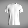 Regular-Basic-T-Shirt_0.png Regular Basic T-Shirt | Marvelous / Clo3d / obj / fbx