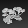 a1102.png1.png Stylized Magical Tree Bridge | Ancient Forest Archway Terrain