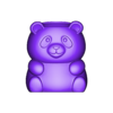Maceta panda.stl Pot - container - multipurpose