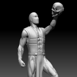 OBJ file Mortal Kombat 3 Kano 🥷・3D printing idea to download・Cults