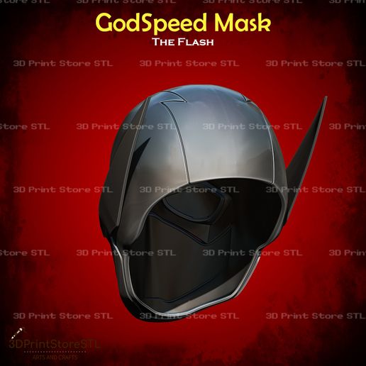 4.jpg GodSpeed aus The Flash - Fan Art 3D-Druck Modell