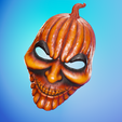 03и.png Spooky Pumpkin Mask for Halloween