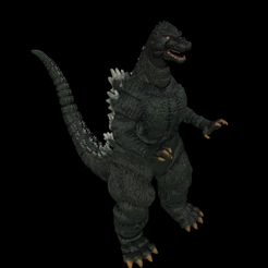 Captura-de-pantalla-256.png Fichier STL godzilla 1989・Objet pour imprimante 3D à télécharger