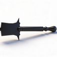 render-2.jpeg Tap To Pay batman Wand STL files – Contactless Payment NFC Wand Prop – single color 3D Print