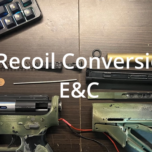 AEG Recoil Conversion kit M4 E&C | TemuKick V2