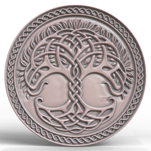 3D file 3D Model STL File for CNC Router Laser & 3D Printer Tree of ...