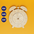 JOOP-fractional-alarm-clock-1.png Laser Cut Montessori Clock SVG | Educational Learning Toy