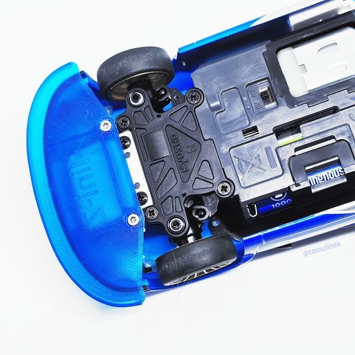 20200405_190216.jpg Fichier STL gratuit Pare-chocs avant de la voiture Kyosho Mini-Z AWD Subaru Impreza WRC RC (1:24)・Modèle imprimable en 3D à télécharger, TomV