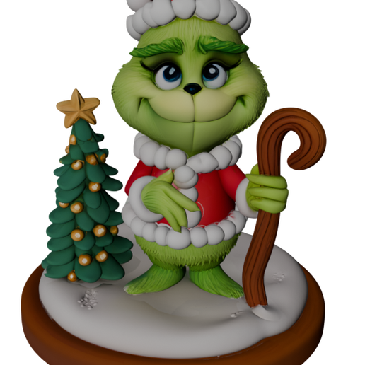 Tender Grinch - 3D model önizlemesi
