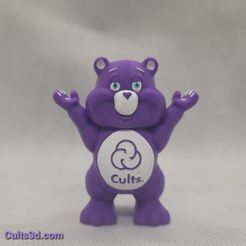 20210605_024418.jpg Download free STL file Cults bear • 3D printable template, LittleTup