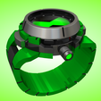 sa0017.png Ben 10 Omnitrix - Samsung Galaxy Watch 4 Classic  3D Print Model