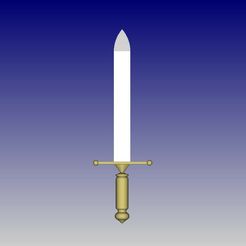 1.jpg Archivo 3D Espada・Objeto imprimible en 3D para descargar