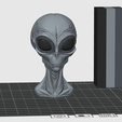 alien-G.png Grey alien bust G