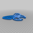 Butterfly_2D_Art_.png Free 3D file Butterfly 2D Art・3D printing design to download