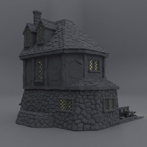 Alchemist-house-3.jpg Alchemist House 28 mm Tabletop Terrain