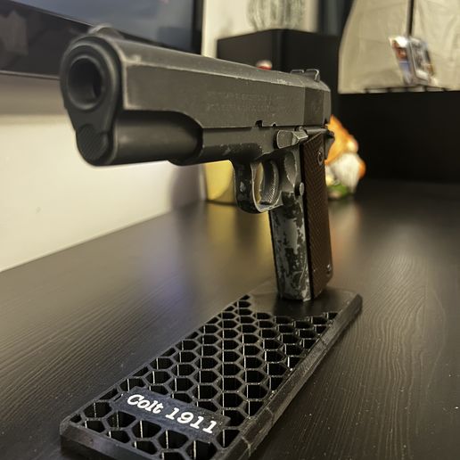 tempImageIW40YB.jpg Colt 1911 Display Stand
