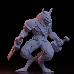 Wolf_Front_001.png Lycan Warrior