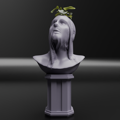 1.png Bust with veil and pillar + Bust with veil