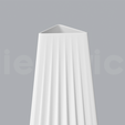 D_10_Renders_5.png Niedwica Vase D_10 | 3D printing vase | 3D model | STL files | Home decor | 3D vases | Modern vases | Floor vase | 3D printing | vase mode | STL