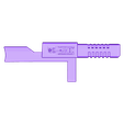 Cylonriflewhole1.stl Cylon Rifle BattleStar Gallactica