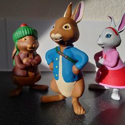 4.jpg Fichier STL Peter Rabbit | Peter Rabbit Fan Art・Objet pour impression 3D à télécharger