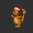 ZBrush-Document.jpg pokemon charmander christmas