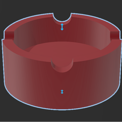 Ashtray.png Archivo STL Cenicero・Design para impresora 3D para descargar