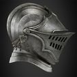 EliteKnightHelmetLateral2.jpg Dark Souls Astora Elite Knight Helmet for Cosplay