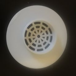 drain cover V2 bottom.jpg Free STL file Flexible Shower Drain Cover・3D printing template to download