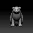 ferret3.jpg Ferret - ferret 3d model for game and 3d print