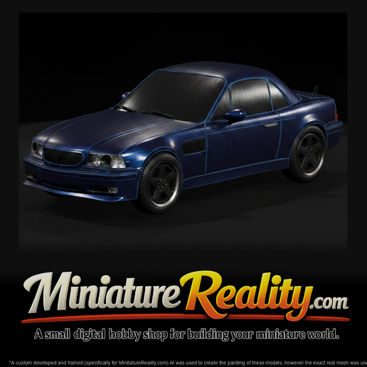 Beamer E36 Convertible Car Shell