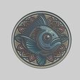 a_81.jpg Fish Medallion Fish 3d Print Model